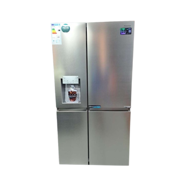 
	Réfrigérateur Side by Side Hisense RS-82WS4SB – 601L (avec distributeur d’eau et de glace et wifi)