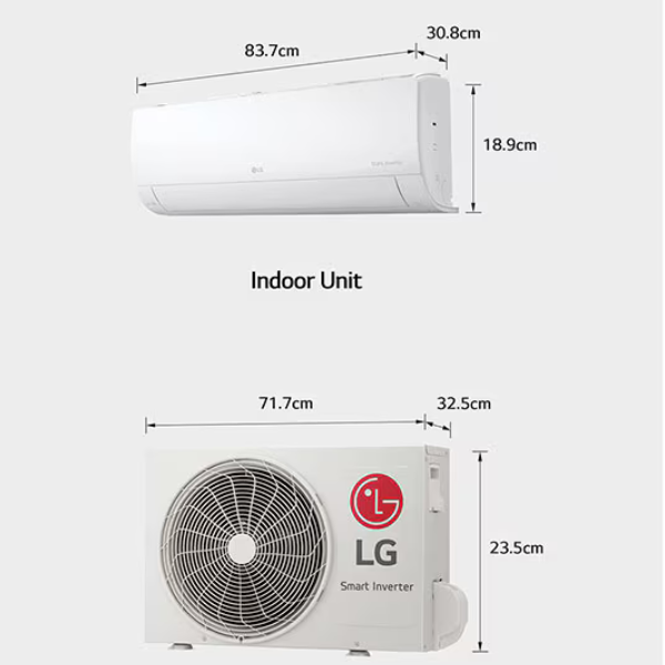 
	Split LG S4U-Q12JAQAL – 12000 BTU – (Dual Inverter)