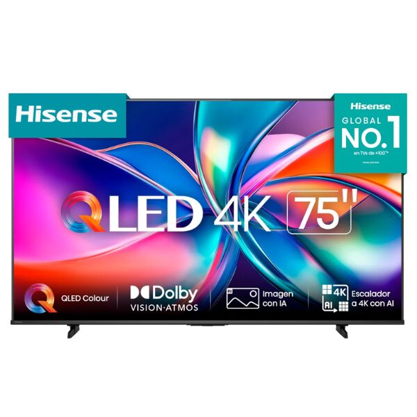 
	Téléviseur HISENSE 75 » 75Q6Q-QLED 4K Smart TV VIDAA
