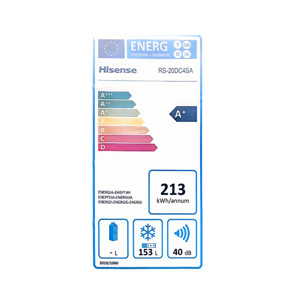 
	Congélateur vertical Hisense RS-20DC4SA-153 L-5T
