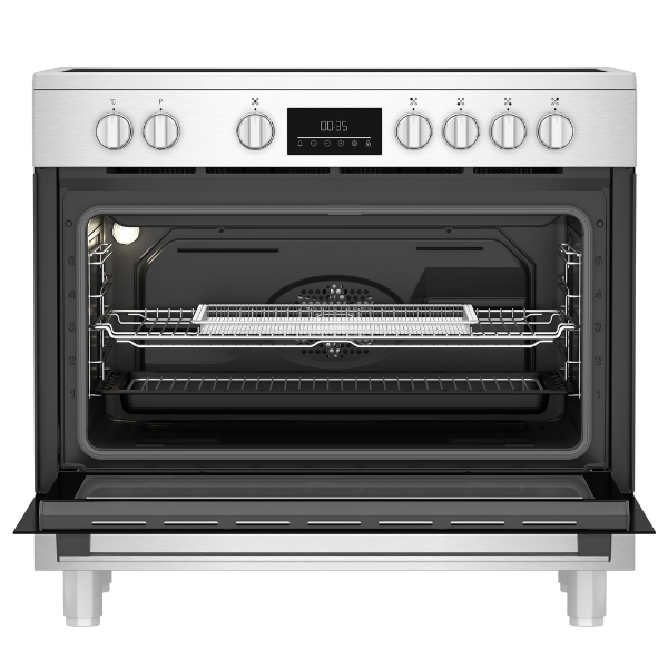 
	Cuisinière électrique Beko BGM30203EX -5 foyers (90×60) ( Vitrocéramique)