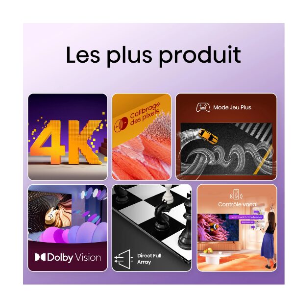 
	Téléviseur Hisense 58″ 58A6K Smart Tv 4K -Vidaa U