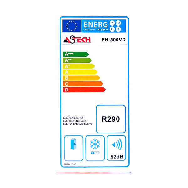
	Congélateur vitrine horizontal Astech FH-500V – 415 L
