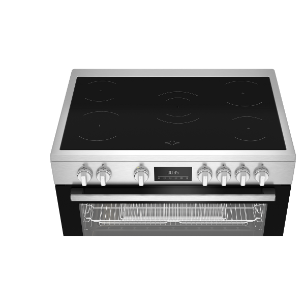 
	Cuisinière électrique Beko BGM30203EX -5 foyers (90×60) ( Vitrocéramique)