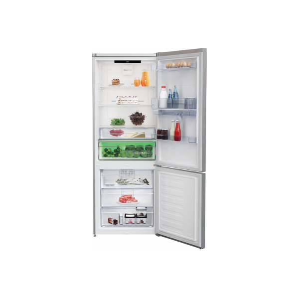
	Réfrigérateur Combiné Congélation Bas BEKO-RCNE620X-620L 3T NoFrost-A++