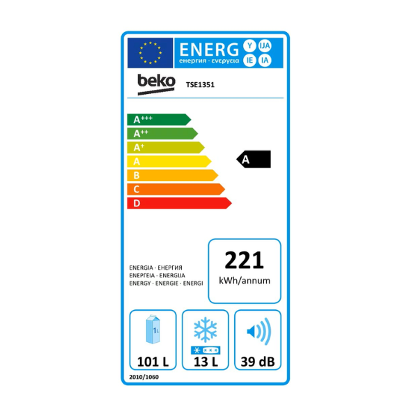 
	Réfrigérateur Bar Beko TSE1351 – 132L
