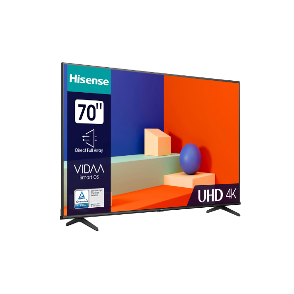 
	Téléviseur Hisense70″ 70A6K Smart Tv 4K -Vidaa U
