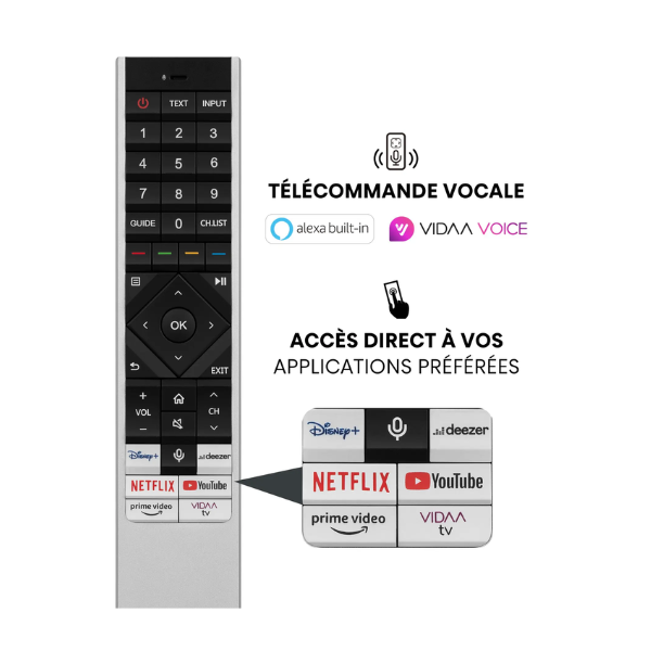 
	Téléviseur Hisense 100″ 100U7K Smart Tv 4K -Vidaa (ULED-QUANTUM)