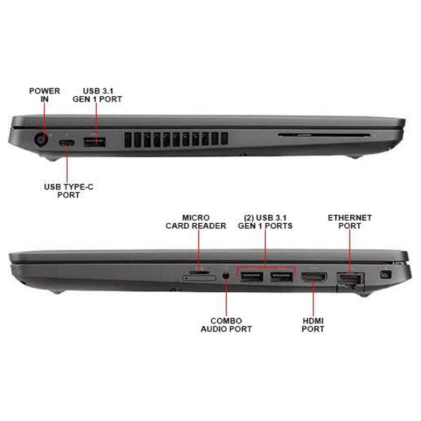 
	Ordinateur portable Dell Latitude 5400 8ème génération- 14″- 256Go- 8Go (avec capteur d’empreinte digitale)