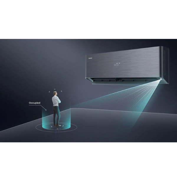 
	Split Inverter Hisense AS-12TW4SGVQE – 12000 BTU (Wi-Fi, Noir Élégant, A++)