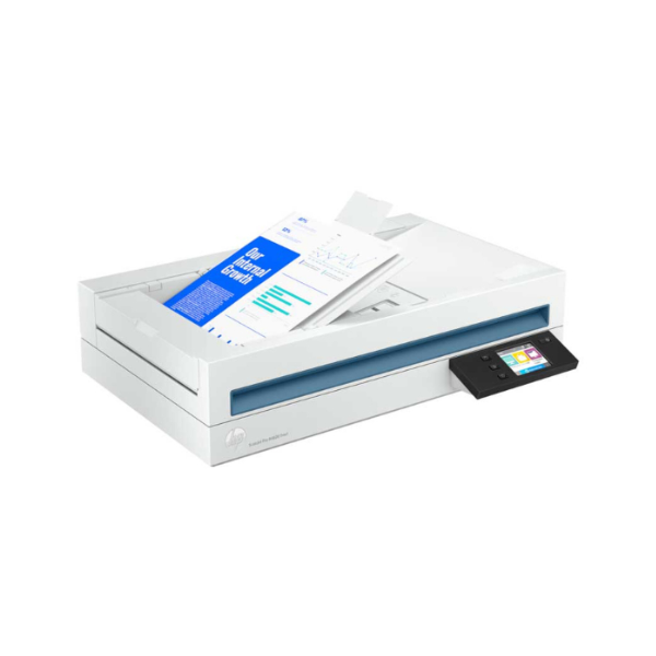 
	HP ScanJet Pro N4600 fnw1 : Scanner Professionnel Réseau Haute Performance avec Chargeur Automatique