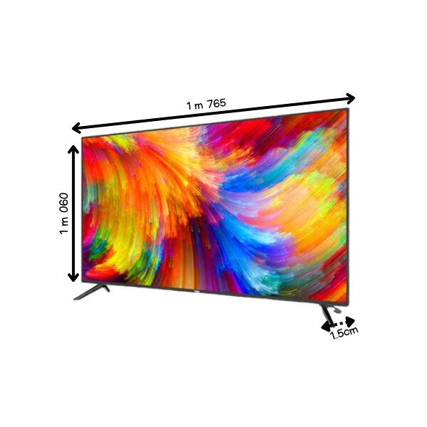 
	Téléviseur Denvel 75″ 75DF1 Smart Tv -Web’OS-4K