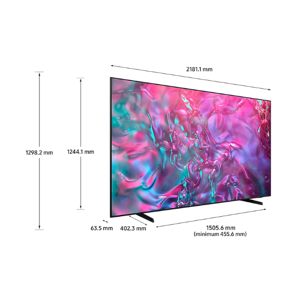 
	Téléviseur Samsung 98” DU9000 – Crystal UHD 4K HDR Smart TV XXL