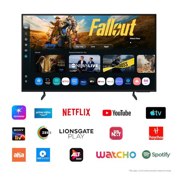
	Téléviseur Samsung 75 pouces QA75Q7FAAUXLY Smart TV QLED 4K  Tizen OS