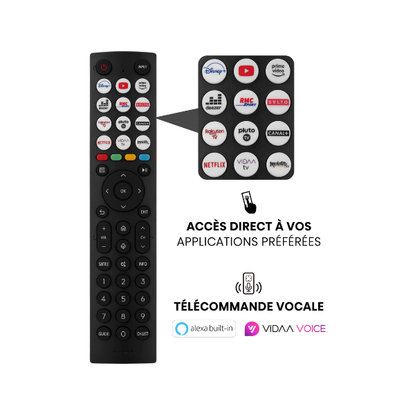 
	Téléviseur Hisense 58″ 58A6K Smart Tv 4K -Vidaa U