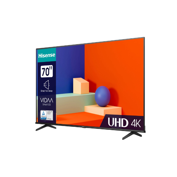 
	Téléviseur Hisense70″ 70A6K Smart Tv 4K -Vidaa U