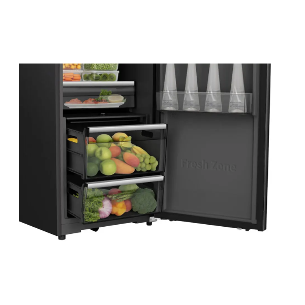 
	Réfrigérateur 1 Porte Hisense RL5K370GSFC – 372L, FreshFit, No Frost, Inverter & Connecté WiFi