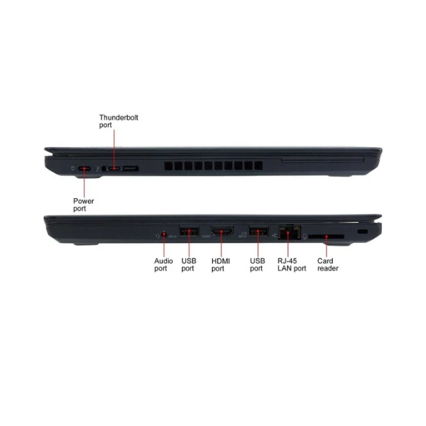 
	Ordinateur portable Lenovo Thinkpad T480 GEN 8 – 256Go -16Go RAM – 14″(empreinte digitales)