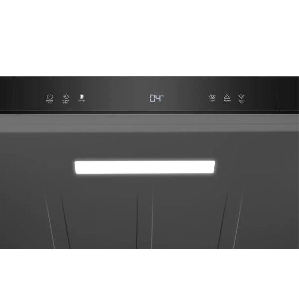 
	Congélateur Vertical Hisense FT5K310GSFC – 312L, 4 tiroirs,  No Frost, Inverter, Connecté WiFi & FreshFit